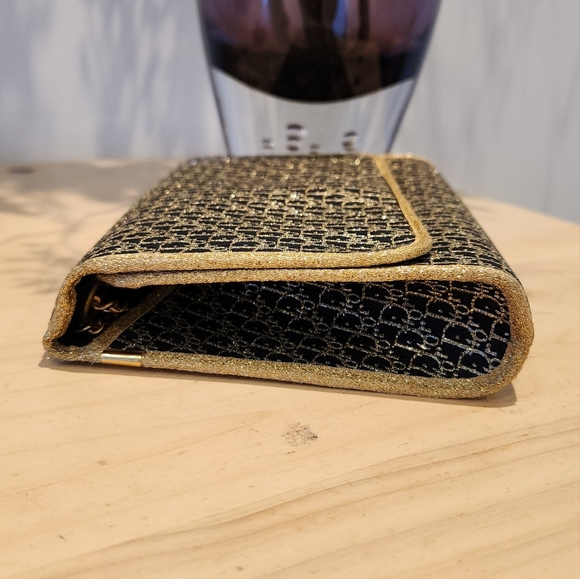 Auth 1970's Christian Dior Diorissimo clutch chain - Picture 4 of 10